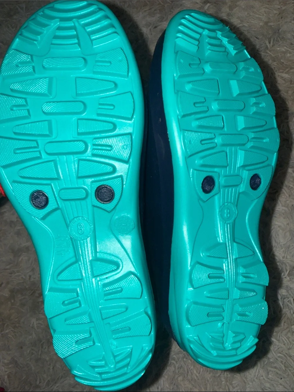 🆕  Kamik Women's Olivia Rain Boots - Blue & Teal - 8 NWOT